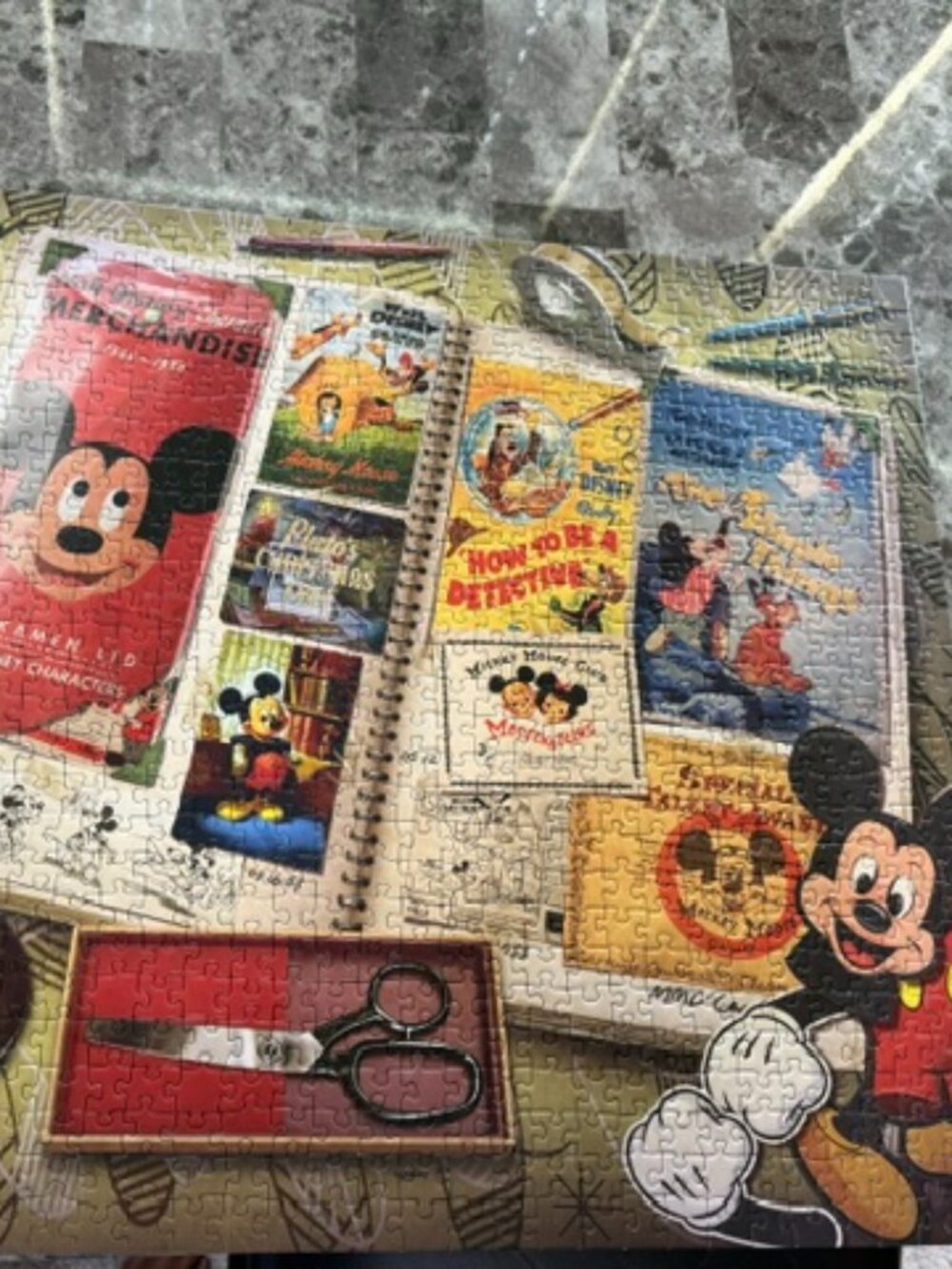 Ravensburger Disney Mickey Mouse Collector's Edition 1950 Puzzle 1000 Pcs